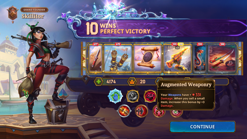 The Bazaar: 10 wins, perfect victory with Vanessa