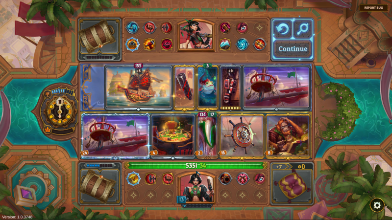 Screenshot: Last encounter, Vanessa vs Vanessa, I lost against a flagship build