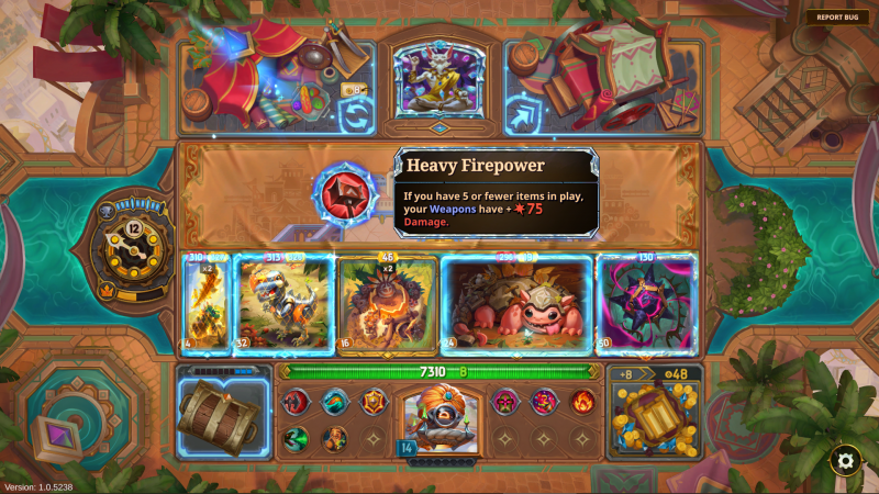 The Bazaar: The ability »Heavy Firepower« is offered