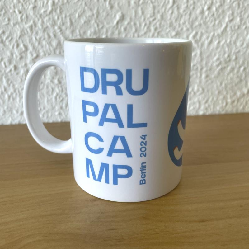 Tasse vom DrupalCamp Berlin 2024